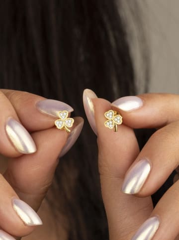 Heliophilia Vergulde, zilveren oorstekers