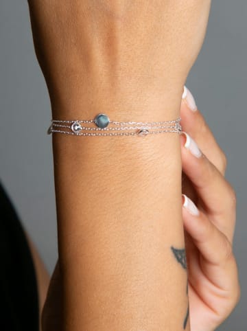 Heliophilia Silber-Armkette mit Schmuckelementen