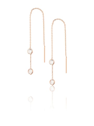 Heliophilia Srebrne kolczyki z cyrkoniami