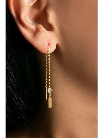 Heliophilia Srebrne kolczyki z cyrkoniami