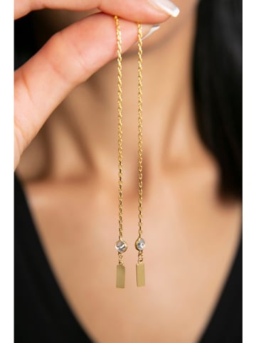 Heliophilia Silber-Ohrhänger mit Edelsteinen