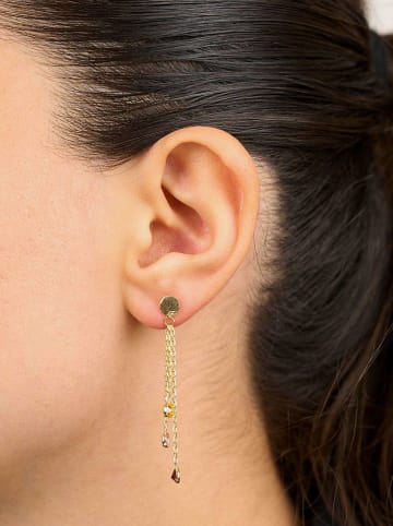 Heliophilia Silber-Ohrstecker mit Edelsteinen