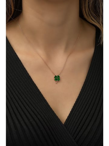 Heliophilia Silber-Halskette mit Anhänger - (L)42 cm