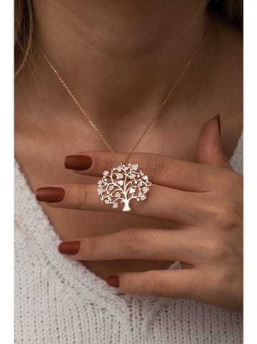 Heliophilia Silber-Halskette mit Anhänger - (L)42 cm