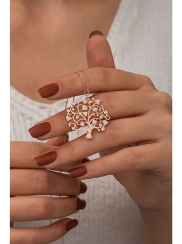 Heliophilia Srebrny naszyjnik z zawieszką - dł. 42 cm