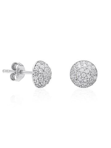 Heliophilia Silber-Ohrstecker mit Edelsteinen