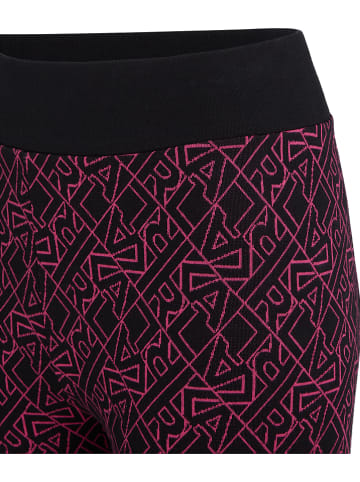 Karl Lagerfeld Shorts in Schwarz/ Pink