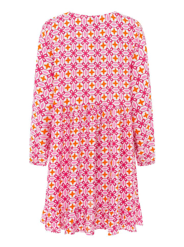 Zwillingsherz Kleid "Grafisch Classic" in Rosa/ Pink