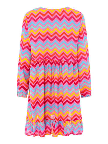 Zwillingsherz Kleid "Bunte Wellen" in Bunt