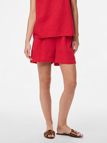 Pieces Shorts "Sastina" in Rot
