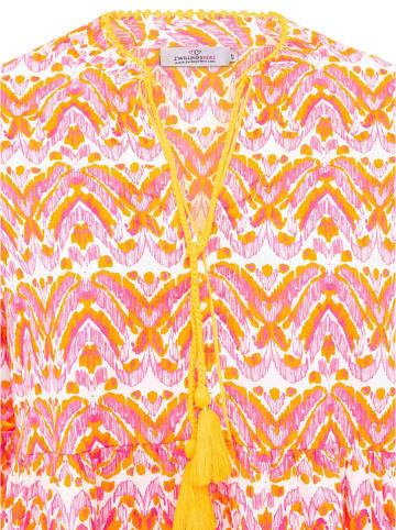 Zwillingsherz Kleid "Joyful" in Orange