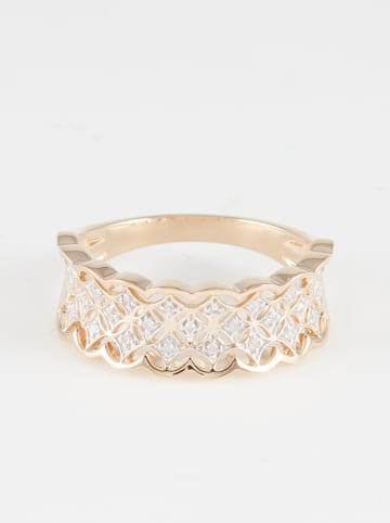 CARATELLI Gold-Ring "Arlinda" mit Diamanten