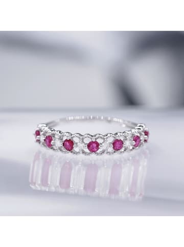 CARATELLI Witgouden ring "Koh samui" met diamanten