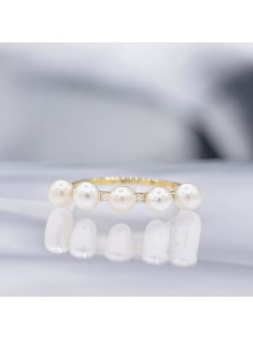 CARATELLI Gold-Ring mit Diamanten