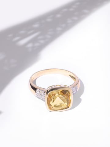 CARATELLI Gouden ring "Sucre d'Orge" met diamanten