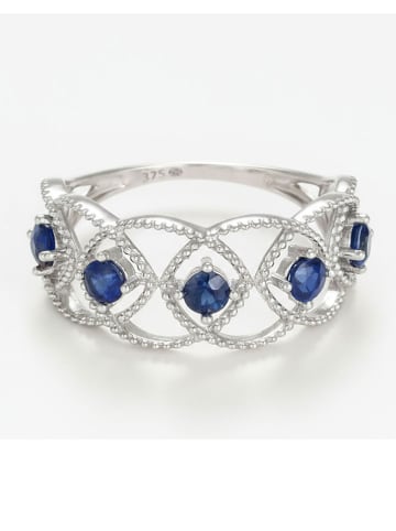 CARATELLI Weißgold-Ring "Amoro" mit Diamanten und Edelsteinen