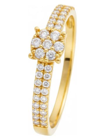 CARATELLI Gouden ring "Magana" met diamanten