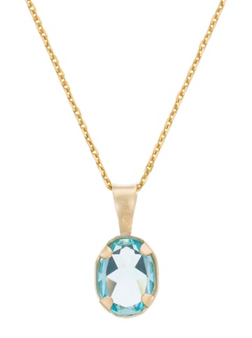 CARATELLI Gouden hanger met edelsteen