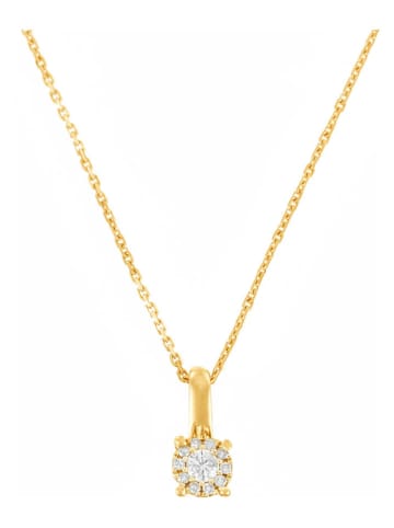 CARATELLI Gouden hanger "Akna" met diamanten