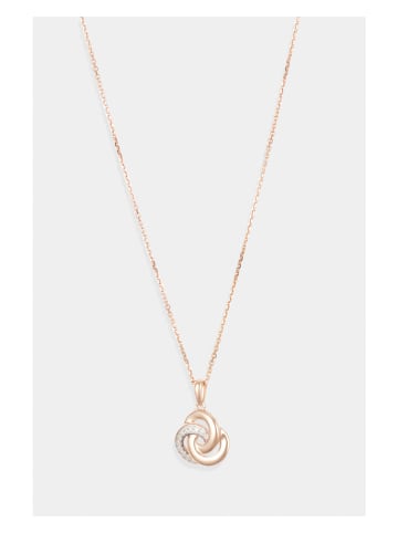 CARATELLI Roségouden hanger "Trior" met diamanten