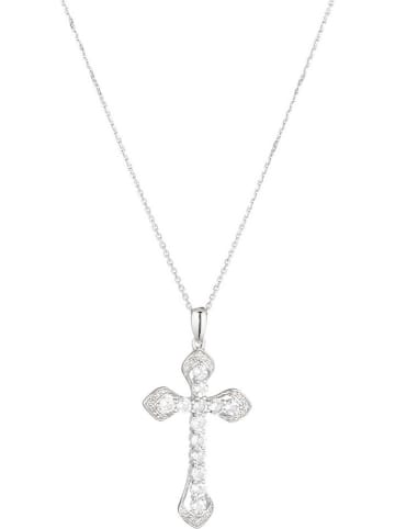 CARATELLI Weißgold-Anhänger "Padawa" mit Diamanten