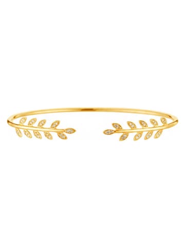 CARATELLI Gouden armband "Comme une Feuille" met diamanten
