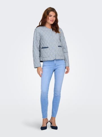 ONLY Omkeerbare jas blauwgrijs