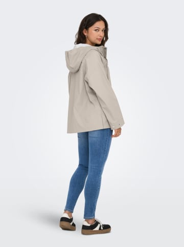 ONLY Übergangsjacke in Taupe