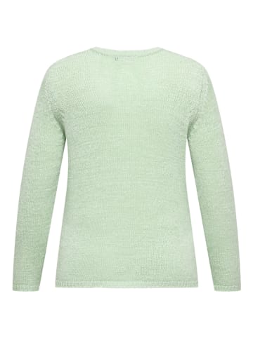 ONLY Carmakoma Sweter w kolorze miętowym