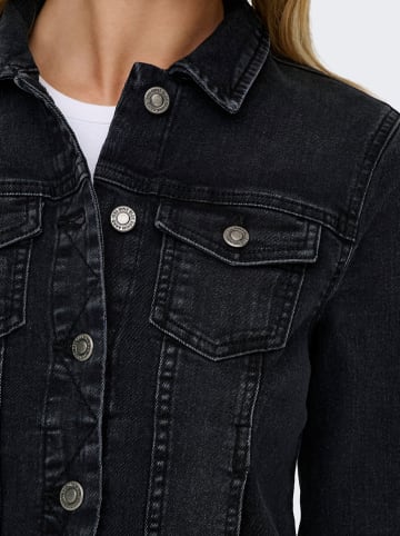 ONLY Jeansjacke in Schwarz