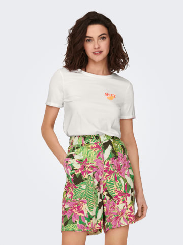 ONLY Koszulka w kolorze kremowym