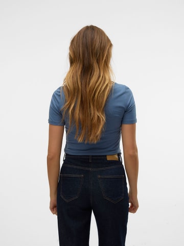 Vero Moda Shirt "Panda" blauwgrijs