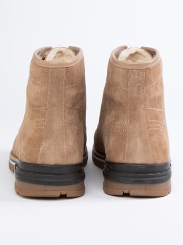 PAUL VESTERBRO Leder-Boots in Beige