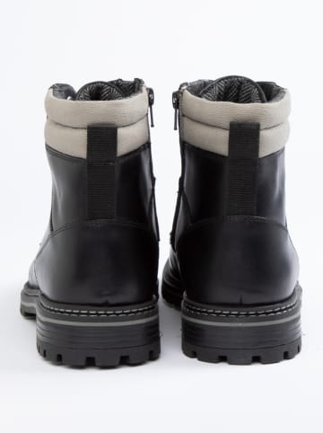 PAUL VESTERBRO Leder-Boots in Schwarz