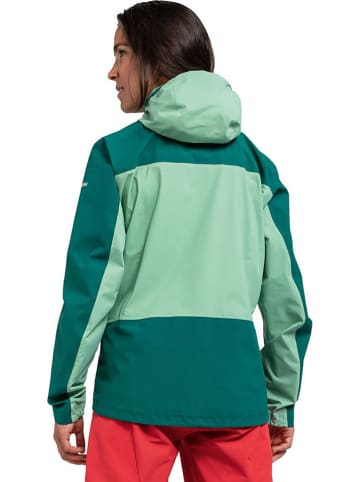 Schöffel Kurtka przeciwdeszczowa "Epic Trail" w kolorze turkusowym