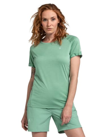 Schöffel Koszulka funkcyjna "Boise2" w kolorze zielonym