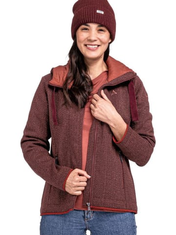 Schöffel Kurtka polarowa "Aurora" w kolorze czerwonym