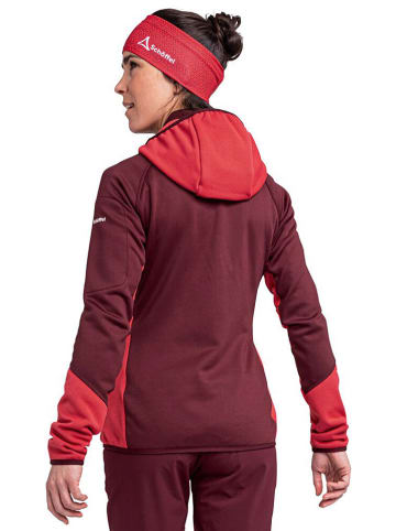 Schöffel Kurtka polarowa "Lodron" w kolorze czerwonym