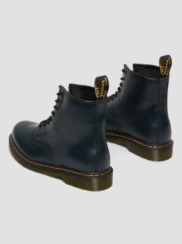 Dr. Martens Leder-Boots in Dunkelblau