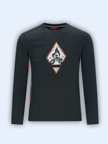 Tygo & Vito Koszulka "Mason" w kolorze antracytowym