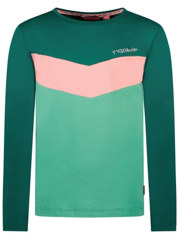 Tygo & Vito Longsleeve "Tygo&Vito" groen