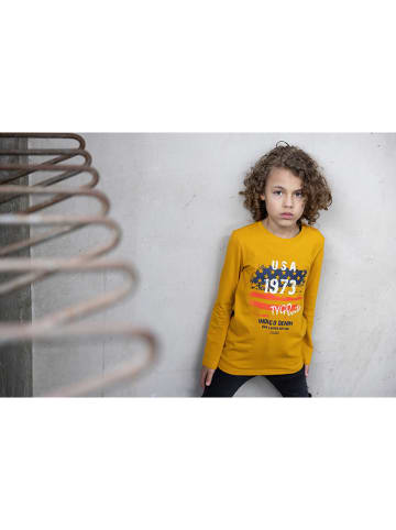 Tygo & Vito Longsleeve "USA 1973" geel