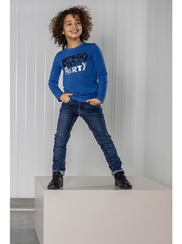 Tygo & Vito Longsleeve "Go To A Party" in Blau