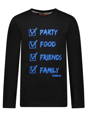 Tygo & Vito Longsleeve in Schwarz