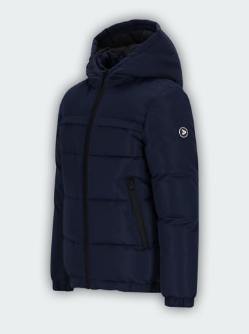 Tygo & Vito Kurtka pikowana "Bart" w kolorze granatowym