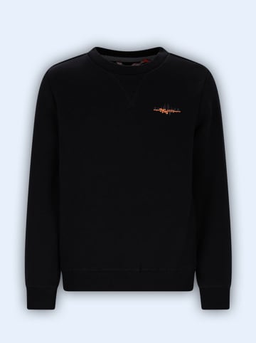 Tygo & Vito Sweatshirt "Silver" in Schwarz