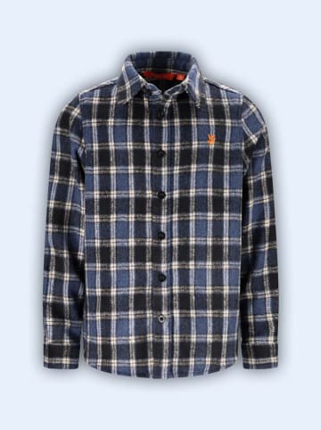 Tygo & Vito Blouse "Onno" blauw/donkerblauw