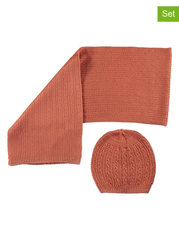 Like Flo 2tlg. Winteraccessoiresset "Like Flo Flo" in Orange