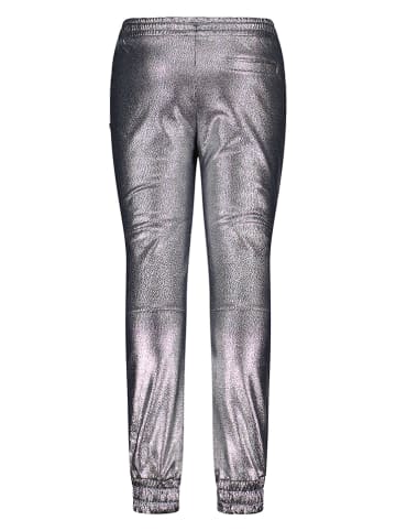 Like Flo Sweatbroek "Like Flo Flo" zilverkleurig