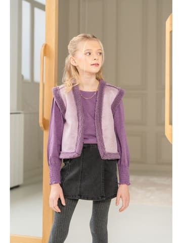 Like Flo Omkeerbare bodywarmer "Dewi" paars